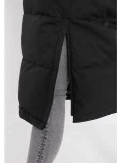 Blitzangebot 🎁 Bekleidung Derbe Lange Weste Vestholm Long In Black/caramel Günstig Kaufen ⌛ -Damen Thermojacke Verkäufe derbe lange weste vestholm long in black caramel 6