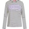 Bestpreis 😀 Bekleidung Derbe Longsleeve Hambourg Striped In Off White/navy Günstig Kaufen 😀 -Damen Thermojacke Verkäufe derbe longsleeve hambourg striped in off white navy