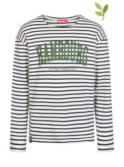 Am billigsten 🔥 Bekleidung Derbe Longsleeve In Weiß/ Dunkelblau Günstig Kaufen 😍