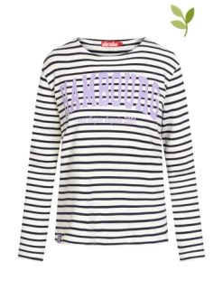 Bestes Angebot 👏 Bekleidung Derbe Longsleeve In Weiß/ Dunkelblau Günstig Kaufen 🤩