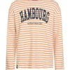 Bester Verkauf 🛒 Bekleidung Derbe Longsleeve In Weiß/ Orange Günstig Kaufen 👍 -Damen Thermojacke Verkäufe derbe longsleeve in weiss orange 2