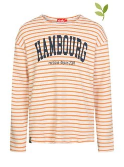 Bester Verkauf 🛒 Bekleidung Derbe Longsleeve In Weiß/ Orange Günstig Kaufen 👍