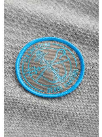 Budget ✔️ Bekleidung Derbe Poloshirt Steinbeißer GOTS IC In Grey Melange/brilliant Blue Günstig Kaufen 🥰 4 Budget ✔️ Bekleidung Derbe Poloshirt Steinbeißer GOTS IC In Grey Melange/brilliant Blue Günstig Kaufen 🥰 – Bild 2