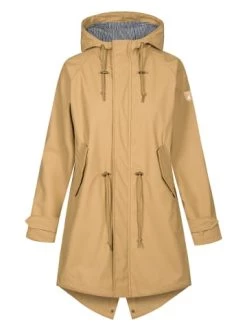 Blitzangebot 🔥 Outdoor & Sport Derbe Regenjacke In Beige Günstig Kaufen 👍