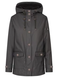 Billig 😀 Outdoor & Sport Derbe Regenjacke Pensholm In Phantom/black Günstig Kaufen 😀