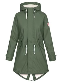 Blitzangebot 🎁 Outdoor & Sport Derbe Regenjacke Tidaholm In Oliv Günstig Kaufen 🎁