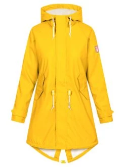 Angebote 🤩 Outdoor & Sport Derbe Regenjacke Tidaholm In Yellow Günstig Kaufen 😍