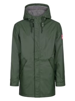 Schlussverkauf 😍 Outdoor & Sport Derbe Regenjacke Trek Cozy RC In Oliv Günstig Kaufen 🎁