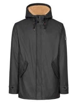 Budget 🔥 Outdoor & Sport Derbe Regenjacke Trekholm CP In Phantom/caramel Günstig Kaufen ✨