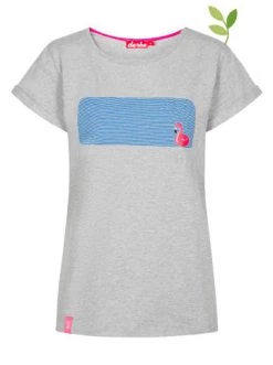 Top 10 😉 Bekleidung Derbe 👚 Shirt "Flamingo" In Grau Günstig Kaufen ⌛