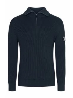 Neu 🧨 Bekleidung Derbe Strickpullover Troyer Knit M In Dunkelblau Günstig Kaufen ✨