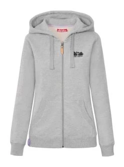 Rabatt 🔔 Outdoor & Sport Derbe Sweatjacke In Grau Günstig Kaufen 🥰