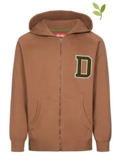 Großhandel 🛒 Outdoor & Sport Derbe Sweatjacke In Hellbraun Günstig Kaufen 🎉