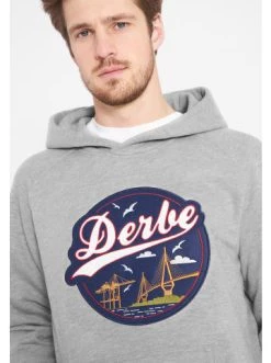 Bestes Angebot 😍 Outdoor & Sport Derbe Sweatshirt Hafenbrücke In Grau Meliert Günstig Kaufen 🔥 -Damen Thermojacke Verkäufe derbe sweatshirt hafenbrucke in grau meliert 11