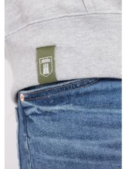 Bestes Angebot 😍 Outdoor & Sport Derbe Sweatshirt Hafenbrücke In Grau Meliert Günstig Kaufen 🔥 -Damen Thermojacke Verkäufe derbe sweatshirt hafenbrucke in grau meliert 13