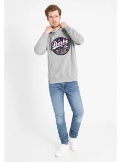 Bestes Angebot 😍 Outdoor & Sport Derbe Sweatshirt Hafenbrücke In Grau Meliert Günstig Kaufen 🔥 -Damen Thermojacke Verkäufe derbe sweatshirt hafenbrucke in grau meliert 9