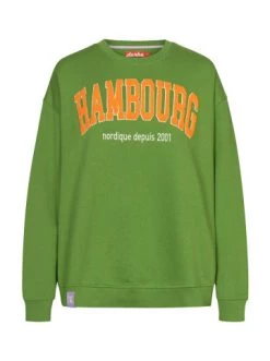 Großhandel 🧨 Outdoor & Sport Derbe Sweatshirt Hambourg In Cactus Günstig Kaufen ⌛
