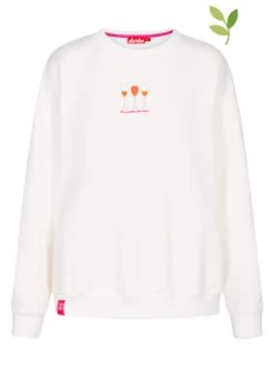 Bester Verkauf 😉 Outdoor & Sport Derbe Sweatshirt "Kluge" In Creme Günstig Kaufen 🌟