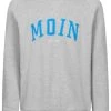 Top 10 😀 Outdoor & Sport Derbe Sweatshirt "Moin" In Grau Günstig Kaufen 👏 -Damen Thermojacke Verkäufe derbe sweatshirt moin in grau