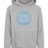 Brandneu 😉 Outdoor & Sport Derbe Sweatshirt Zobel GOTS IC In Grey Melange/brilliant Blue Günstig Kaufen 🤩
