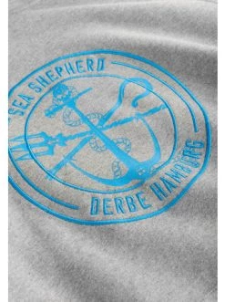 Brandneu 😉 Outdoor & Sport Derbe Sweatshirt Zobel GOTS IC In Grey Melange/brilliant Blue Günstig Kaufen 🤩 -Damen Thermojacke Verkäufe derbe sweatshirt zobel gots ic in grey melange brilliant blue 3