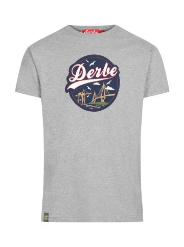 Am billigsten ❤️ Bekleidung Derbe T-shirt Hafenbrücke In Grau Meliert Günstig Kaufen ⭐ 3 Am billigsten ❤️ Bekleidung Derbe T-shirt Hafenbrücke In Grau Meliert Günstig Kaufen ⭐