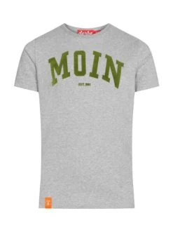 Bestpreis 👍 Kinder Derbe T-Shirt Moin In Grau Meliert Günstig Kaufen 😉