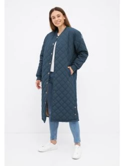 Budget ❤️ Bekleidung Derbe Übergangsjacke Quiltby Cozy In Navy/caramel Günstig Kaufen 🔔 -Damen Thermojacke Verkäufe derbe ubergangsjacke quiltby cozy in navy caramel 2