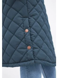 Budget ❤️ Bekleidung Derbe Übergangsjacke Quiltby Cozy In Navy/caramel Günstig Kaufen 🔔 -Damen Thermojacke Verkäufe derbe ubergangsjacke quiltby cozy in navy caramel 6