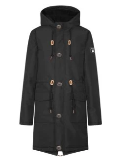 Auslauf 🔥 Bekleidung Derbe Winterjacke Festholm In Black/Black Günstig Kaufen 😉