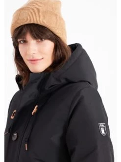 Auslauf 🔥 Bekleidung Derbe Winterjacke Festholm In Black/Black Günstig Kaufen 😉 -Damen Thermojacke Verkäufe derbe winterjacke festholm in black black 6