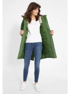 Budget ✨ Bekleidung Derbe Winterjacke Festholm In Cactus/off White Günstig Kaufen 🌟 -Damen Thermojacke Verkäufe derbe winterjacke festholm in cactus off white 2