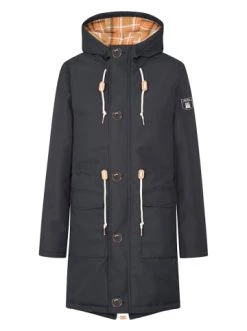 Besorgen 🔥 Bekleidung Derbe Wintermantel "Festholm" In Dunkelblau Günstig Kaufen 😍